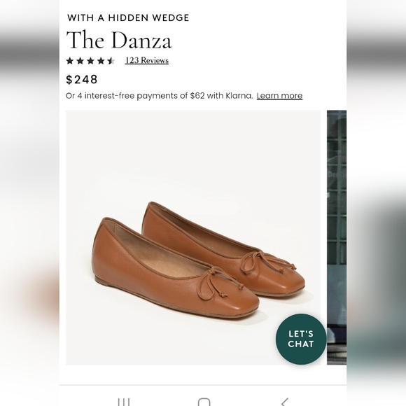 Women's M.Gemi Danza Ballet Flats size 37.5, tan - Picture 5 of 8